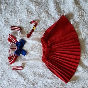 Size 5T Sailor Mars Costume